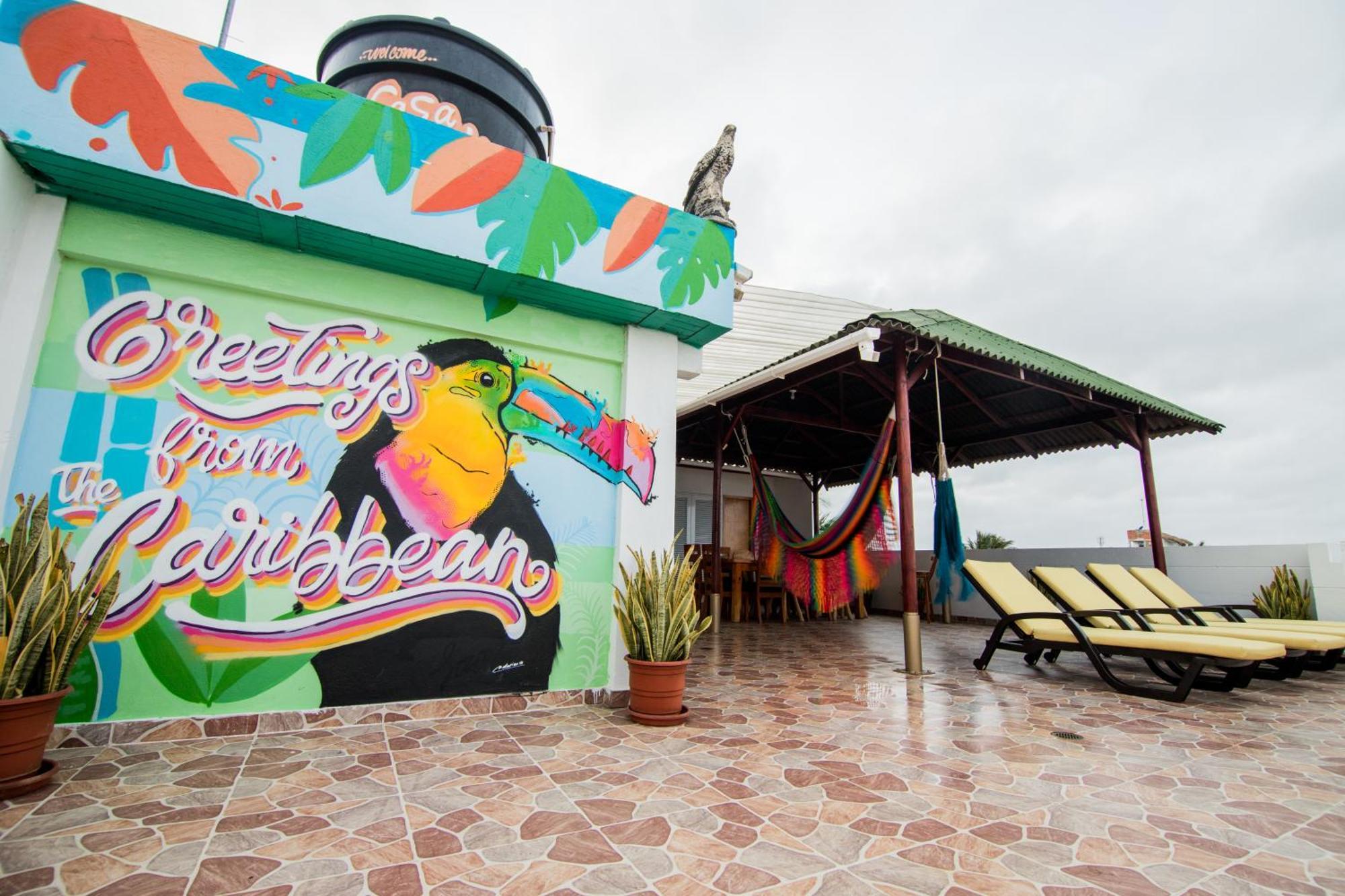 Makena La Boquilla Beach Hostel Cartagena Exterior foto